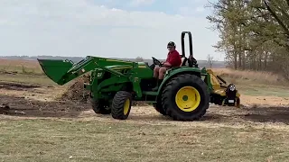 working the fields