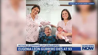 Mother of Guam Gov. Lou Leon Gurrero Dies at 93