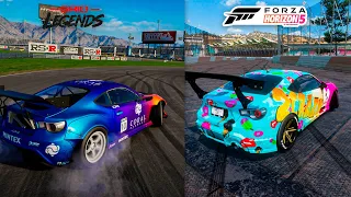 Grid Legends VS Forza Horizon 5 Drift | Subaru BRZ vs Toyota GT86