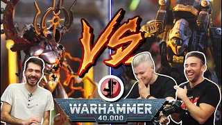 Warhammer 40.000 T'au VS Necron Feat  @Alphacast_fr