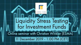 Liquidity Stress Testing for Investment Funds