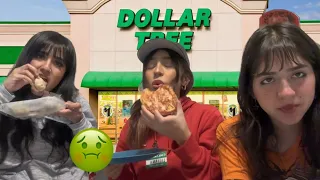 EATING ONLY DOLLAR TREE FOODS FOR 24 HOURS !!🤢