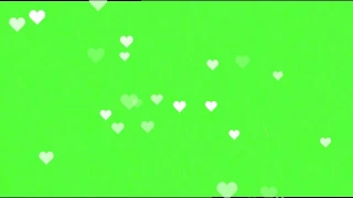Green Screen Hearts 💚