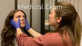 [ASMR] Medical Exam on a Friend - Soft Spoken, Relaxing