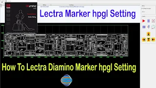 #How to make HPGL Marker for print Plotter Machine#Lectra Diamino Marker Making hpgl#Garments Cad