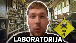 PAVOJINGA APLEISTA LABORATORIJA ☢️