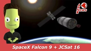 SpaceX Falcon 9 Launch | JCSat 16 | KNews #52