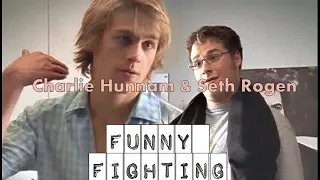 Charlie Hunnam & Seth Rogen ||  Undeclared - funny fighting scene 😂