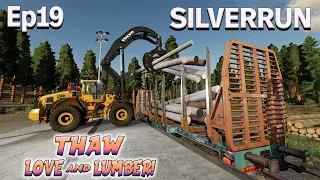 SILVERRUN FOREST | FS22 | Ep19 | THAW: LOVE and LUMBER! | Farming Simulator 22 PS5 Let’s Play.