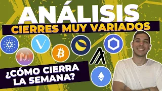 👉🏼Análisis Técnico Criptomonedas HOY - Análisis ADA | VET | ETH | LINK | BTC | LUNA | ALGO | MINA