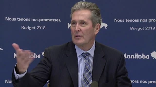 Premier Brian Pallister - Provincial Budget 2018