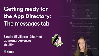 Getting ready for the App Directory: The messages tab | Slack Platform | Slack