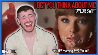 Taylor Swift - I Bet You Think About Me (Music Video) *Reaction* ~ this was so funny ~