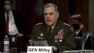 Top U.S. general Mark Milley staunchly defends calls with China