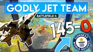 When JET PROS team up in Battlefield 4... *WORLD RECORD?*