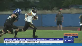 Highlights: Bishop Kelly tops Emmett 42-35 on the road