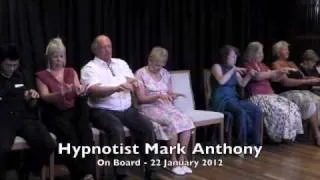 Hypnotist Mark Anthony - Cruise Ship Show - 22 January 2012