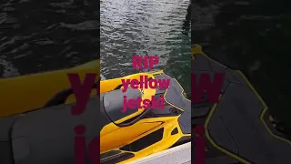 2021 seadoo Jet ski sinking