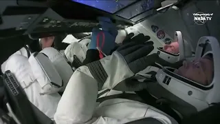 SpaceX Crew-6 hatch closure