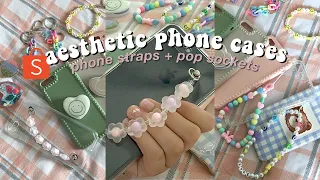 shopee haul: aesthetic phone cases and accessories 🧸