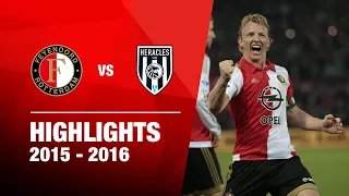 Highlights | Feyenoord - Heracles Almelo | Eredivisie 2015-2016