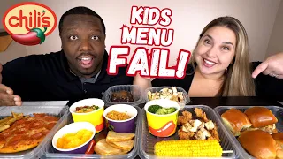 Trying The ENTIRE Chili's Kids Menu! [FoodReview]