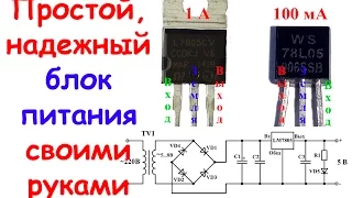 Power supply unit their own hands