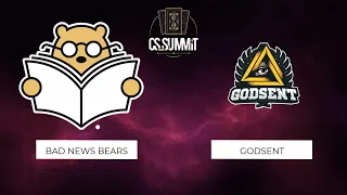 Bad News Bears vs GODSENT | Карта 3 Mirage | Лучшие моменты | cs_summit 8: Closed Qualifier