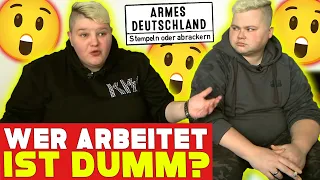 "ICH ARBEITE NICHT FÜR MINDESTLOHN!" - Armes Deutschland! mit Jessica und Vanessa!