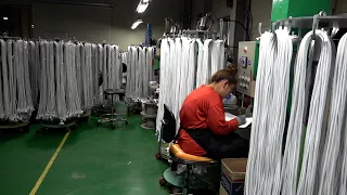 Mass Production Process of Making Safest Power Bars in Korea Factory.