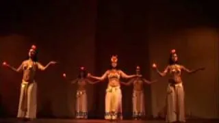 Bellydance Pharaonic with candles. Фараоник со свечами, танец живота.