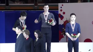 2016 0221 4CC Men Victory Ceremony (no commentary)