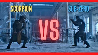 Scorpion vs Sub Zero 2021 PELEA COMPLETA | Mortal Kombat 2021