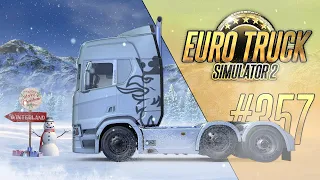 ЗИМА В ETS2 И НОВАЯ КАРТА. НОВОГОДНИЙ ИВЕНТ — Euro Truck Simulator 2 (1.49.2.15s) [#357]