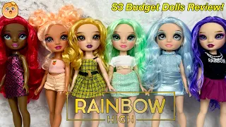 Rainbow High S3 Budget Dolls! Full Set Review! Daria,Georgia,Sheryl,Daphne,Gabriella,and Emi Dolls