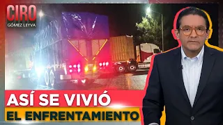 Enfrentamientos y narcobloqueos en Ciudad Guzmán, Jalisco, tras detención de un criminal | Ciro