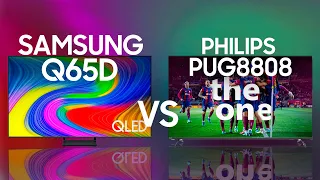 TV QLED é SEMPRE melhor? Philips The One vs Samsung Q65D