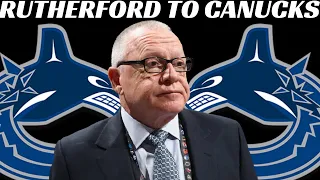 Breaking News: Vancouver Canucks Hire Jim Rutherford as Team President