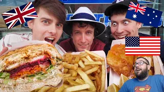 An American Reacts To Australian Fish and Chips