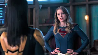 Supergirl 6x12 Diggle says goodbye and Nyxly found Courage totem