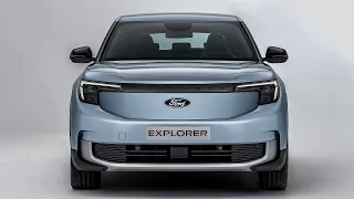 Новый Ford Explorer 2024. Из большого внедорожника в электрокроссовер.