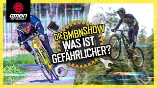 MTB oder Rennrad - Was ist GEFÄHRLICHER? | Die GMBN Show 56