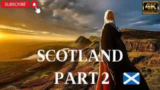 Relax With Celtic Wonders Part Two (in 4K) Magical Music & Scenes of Beautiful Scotland-Sleep Help