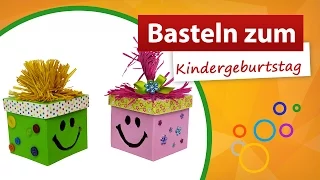 Basteln zum Kindergeburtstag | trendmarkt24 Bastelshop