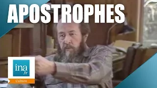 Apostrophes : Alexandre Soljenitsyne "La roue rouge" c'est la révolution russe | Archive INA