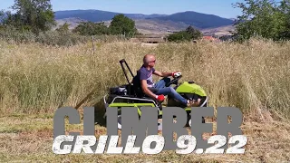 Climber Grillo 9.22 | trincia idrostatico professionale in azione