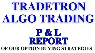 Tradetron P & L Report Algo Trading APR 2024 |Tradetron| POWER STAR ALGO TRADING |