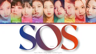 TWICE (트와이스) SOS Color Coded Lyrics (Han/Rom/Eng)