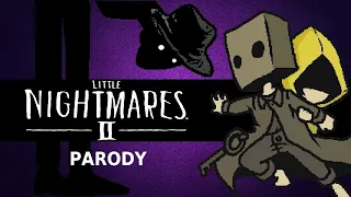 THIN MAN WARNS MONO│Little Nightmares 2 Animation