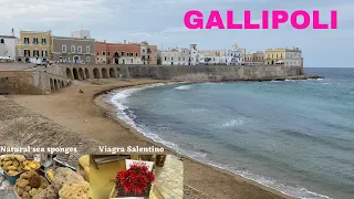 GALLIPOLI | Summer in Puglia 2022 | Salento | Lecce | Italy | Karichlove | Walking tour